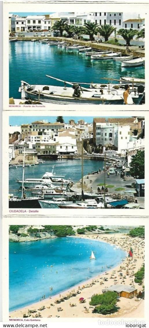 Postales: LIBRITO FLEXO DE POSTALES CON 20 VISTAS DE MENORCA - Foto 5