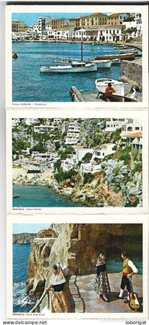 Postales: LIBRITO FLEXO DE POSTALES CON 20 VISTAS DE MENORCA - Foto 6