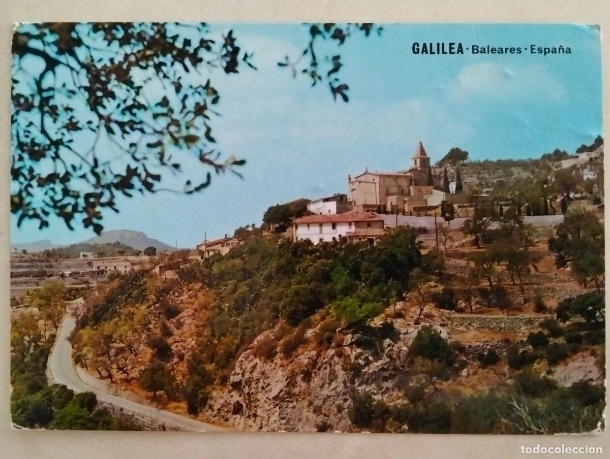 Postales: POSTAL GALILEA-BALEARES, SIN CIRCULAR - Foto 1