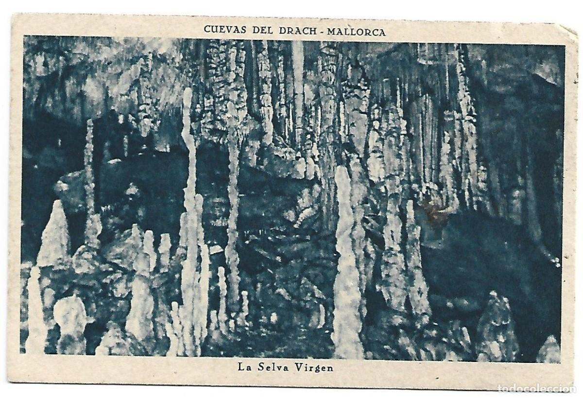 Postales: &rdquo; LA SELVA VIRGEN &rdquo;.- CUEVAS DEL DRACH - MALLORCA - Foto 1