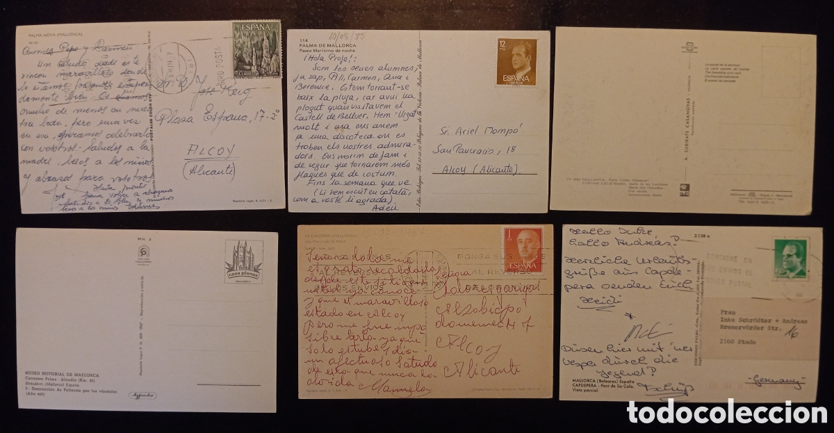 Postales: LOTE DE 6 POSTALES DE MALLORCA - Foto 2