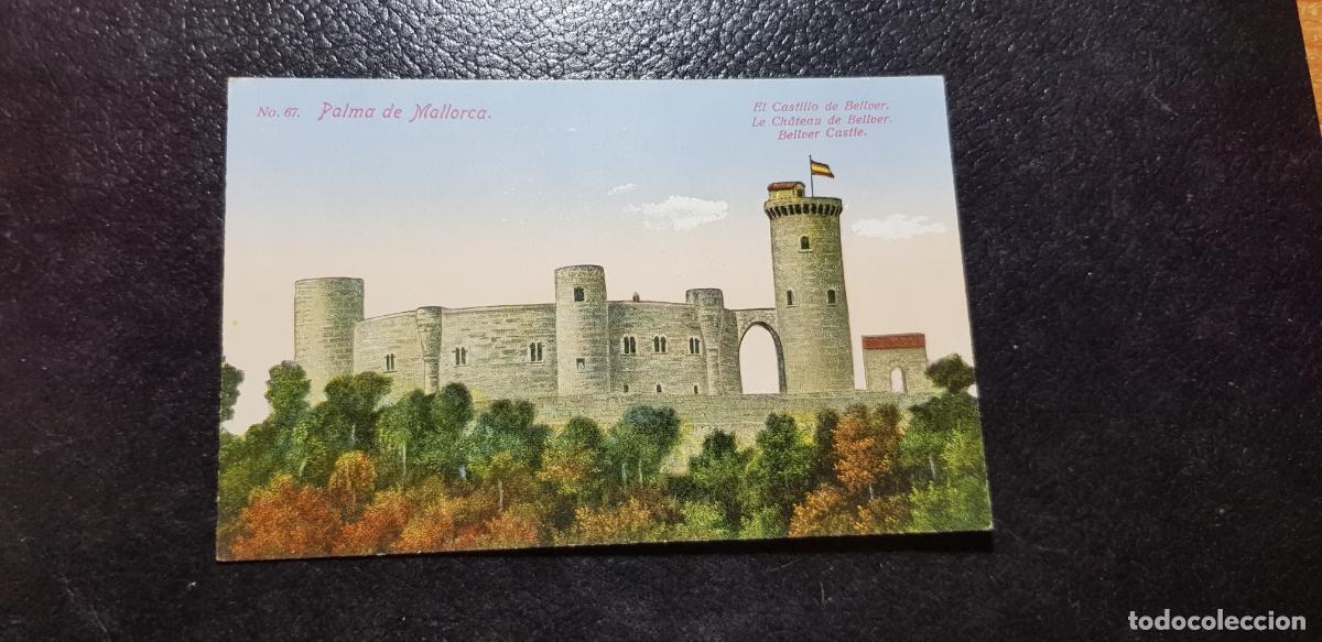 Postales: POSTAL MALLORCA CASTILLO DE BELLVER - Foto 1