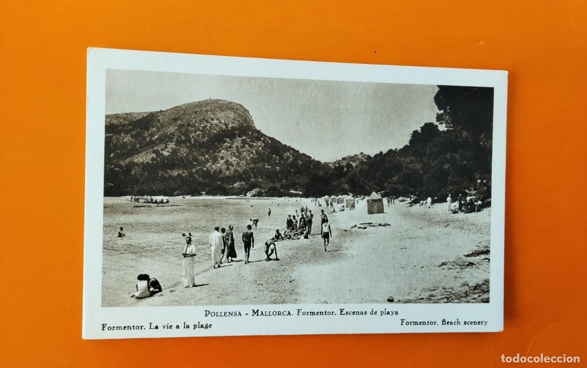 Postales: POLLENSA , POSTAL ANTIGUA , BLANCO Y NEGRO - Foto 1