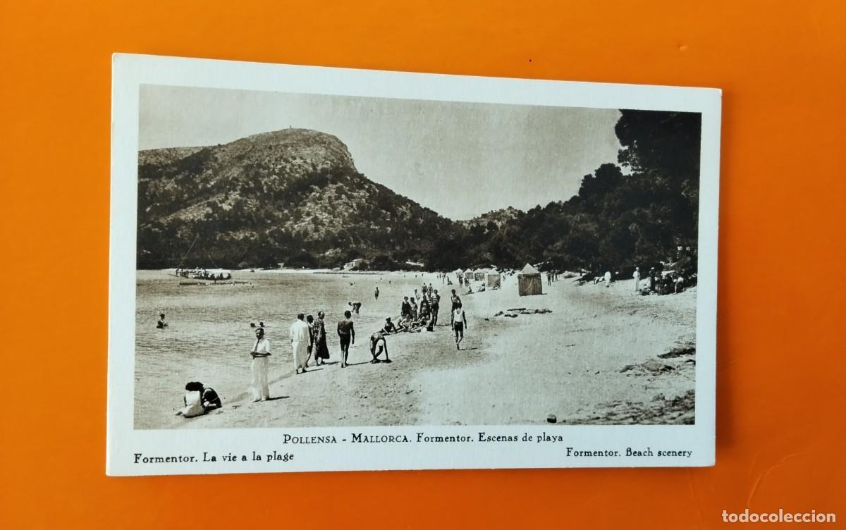 Postales: POLLENSA , POSTAL ANTIGUA , BLANCO Y NEGRO - Foto 2