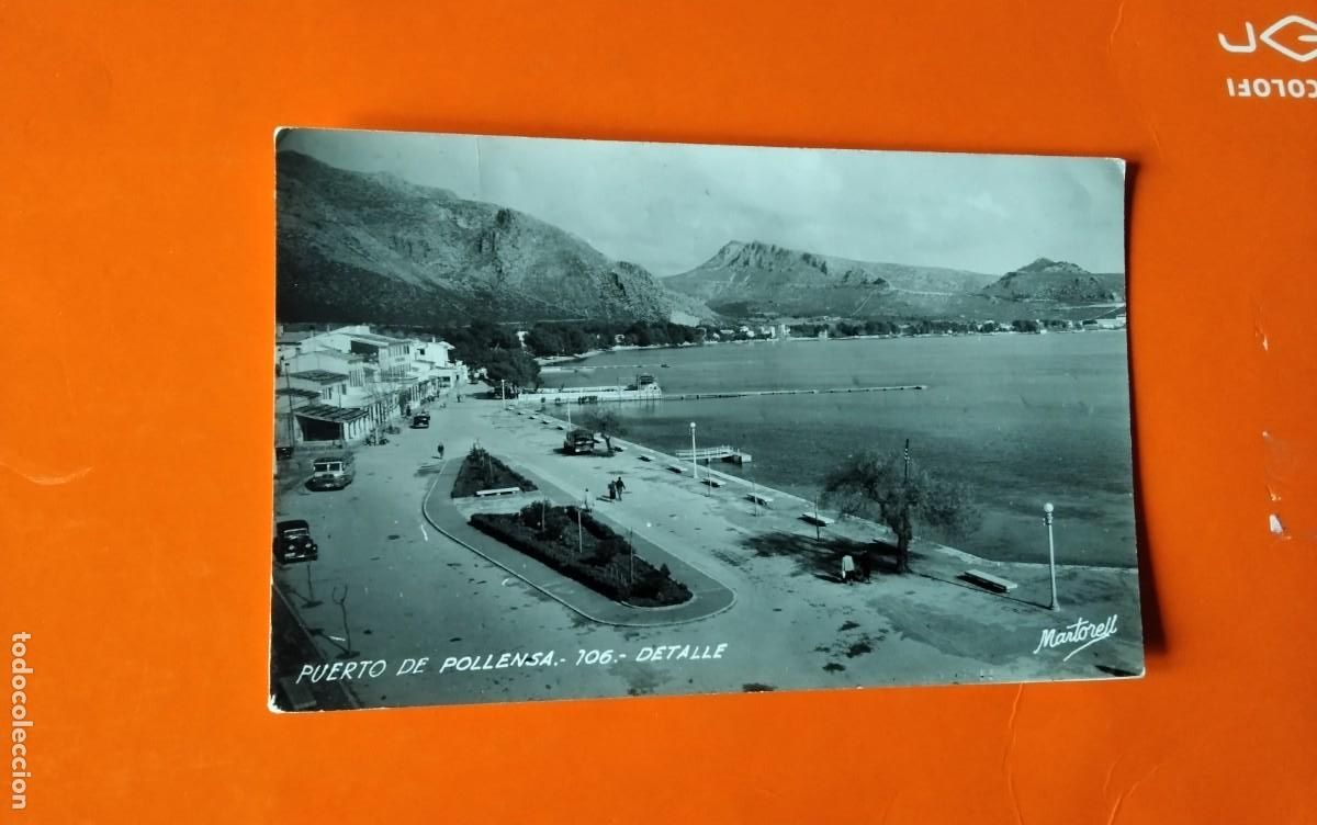 Postales: POLLENSA , POSTAL ANTIGUA , BLANCO Y NEGRO - Foto 2