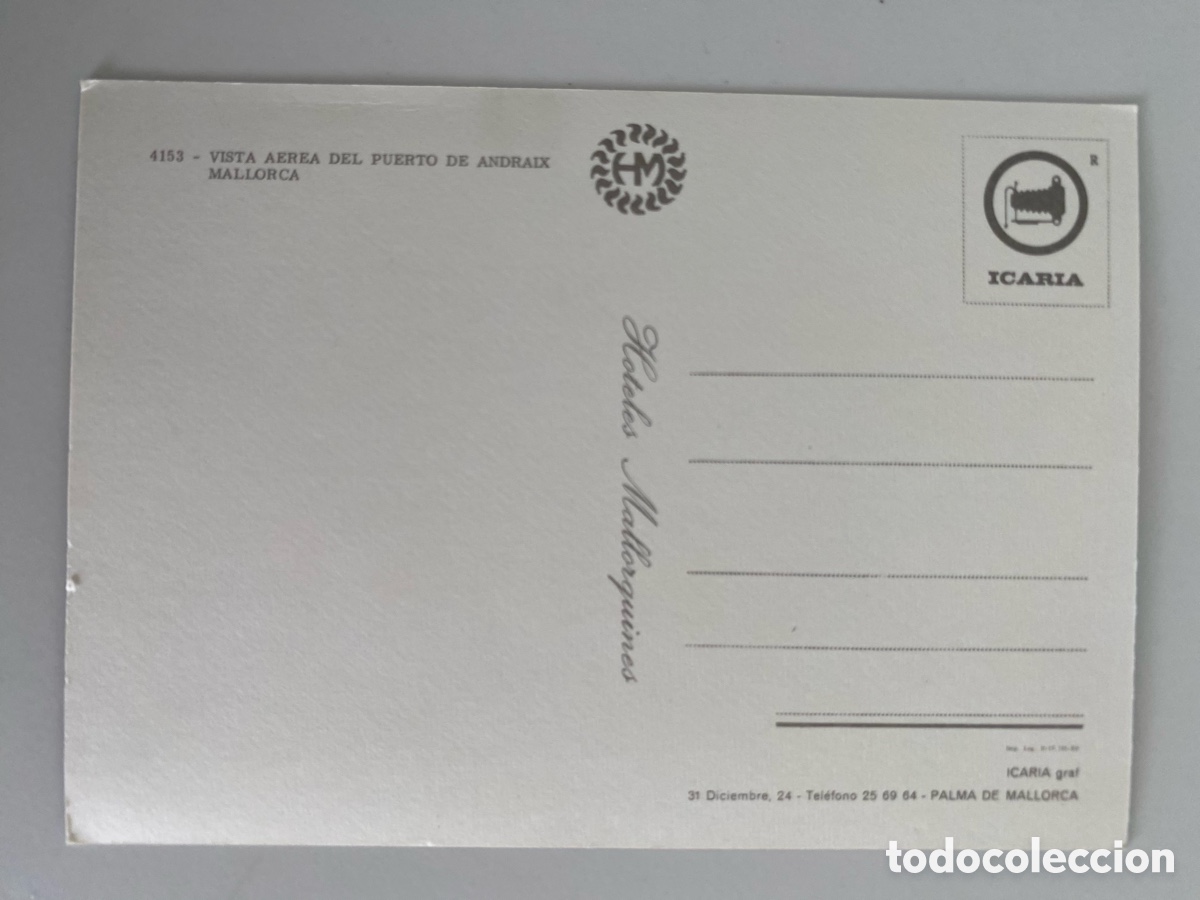 Postales: Postal Puerto de Andraix . Mallorca - Foto 2