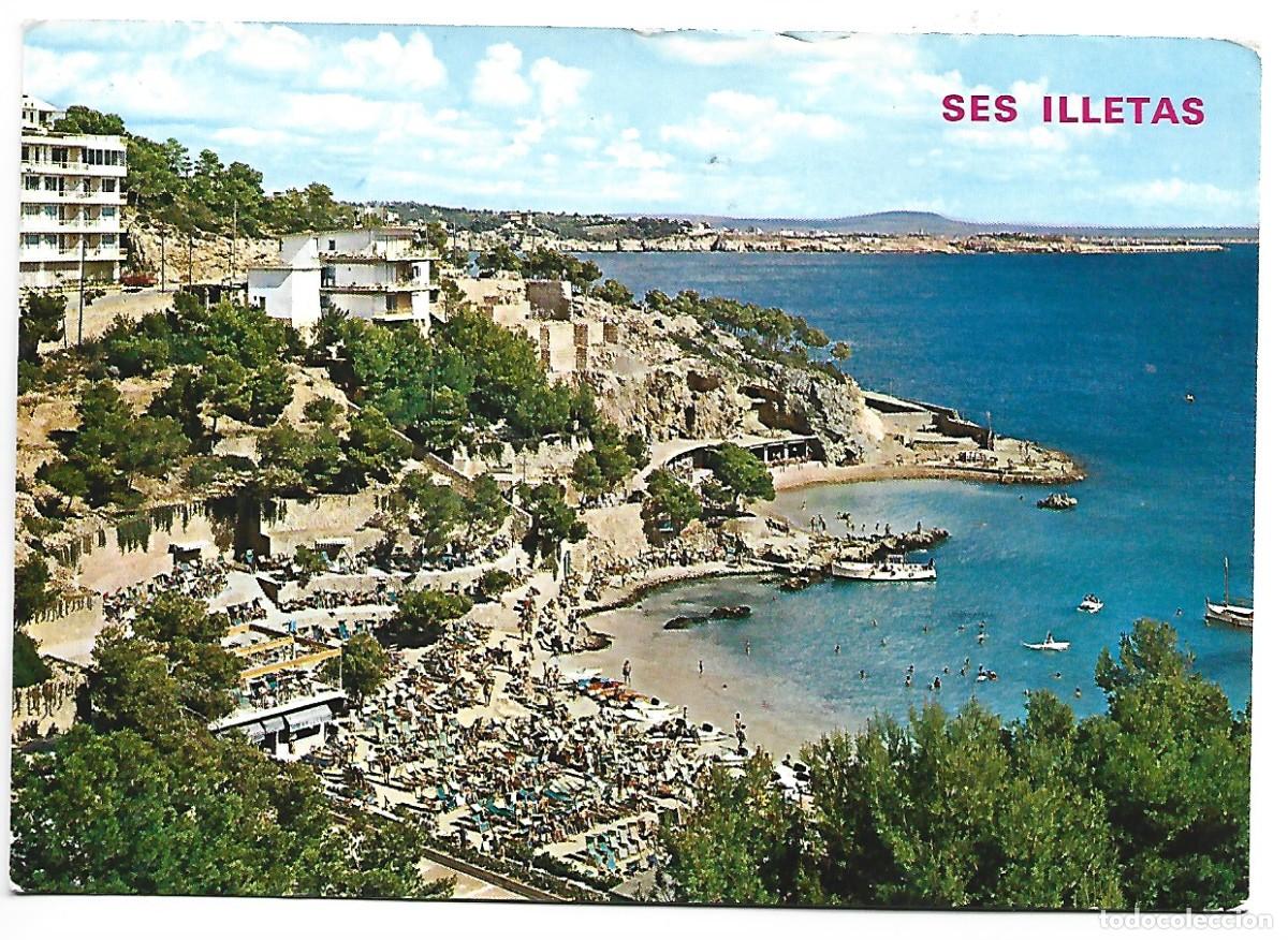 Postales: PLAYA - BEACH.- SES ILLETES / MALLORCA - Foto 1