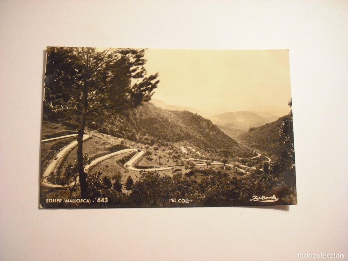 Postales: SOLLER , MALLORCA 643. EL COLL ZERKOWITZ , CIRCULADA - Foto 1