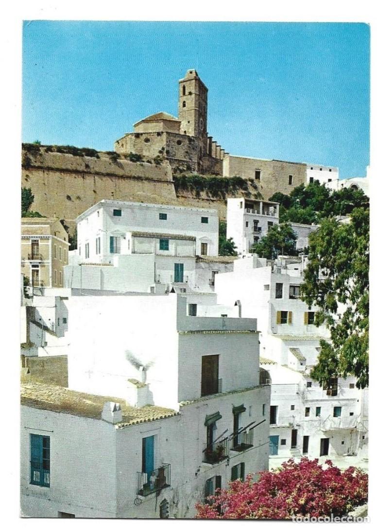 Postales: CIUDAD ALTA Y CATEDRAL.- IBIZA - Foto 1