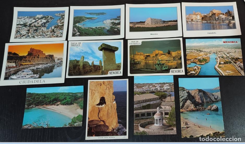 Postales: LOTE DE 12 POSTALES DE MENORCA - Foto 1