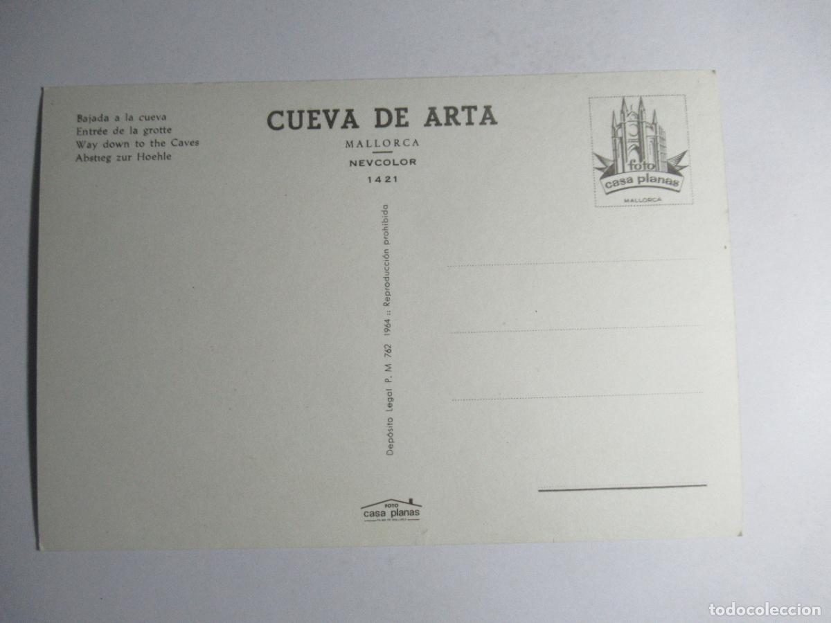 Postales: Mallorca - Cueva de Arta - Bajada a la Cueva - Foto 2