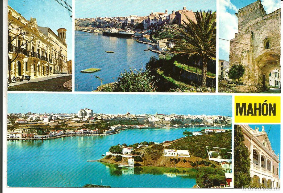 Postales: POSTAL MENORCA - MAH&Oacute;N - EDICIONES DOLFO N&ordm; 3025 - SIN USAR - Foto 1