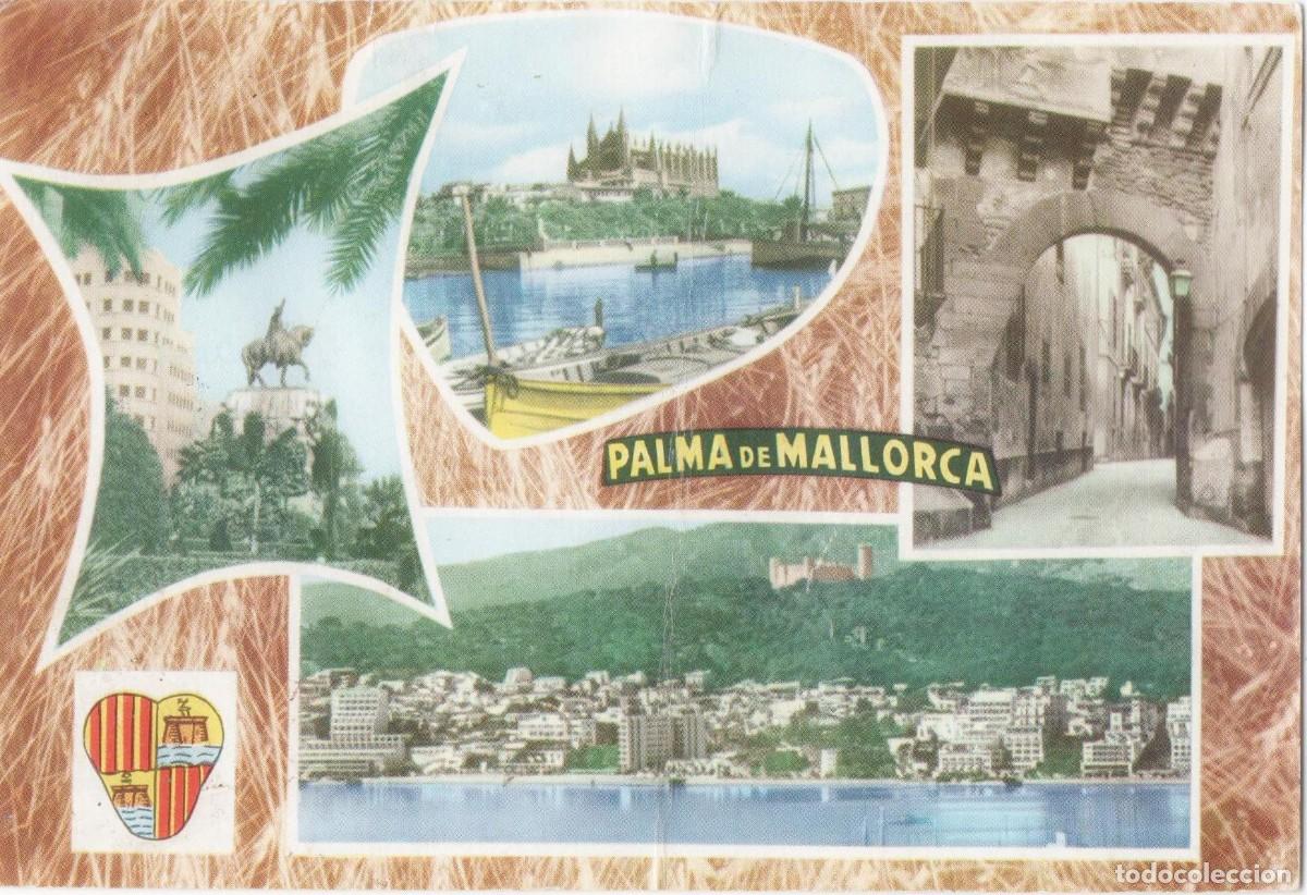 Postales: Mallorca-Palma-circulada- - Foto 1