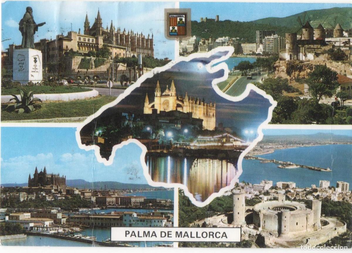 Postales: Mallorca-Palma-circulada- - Foto 1