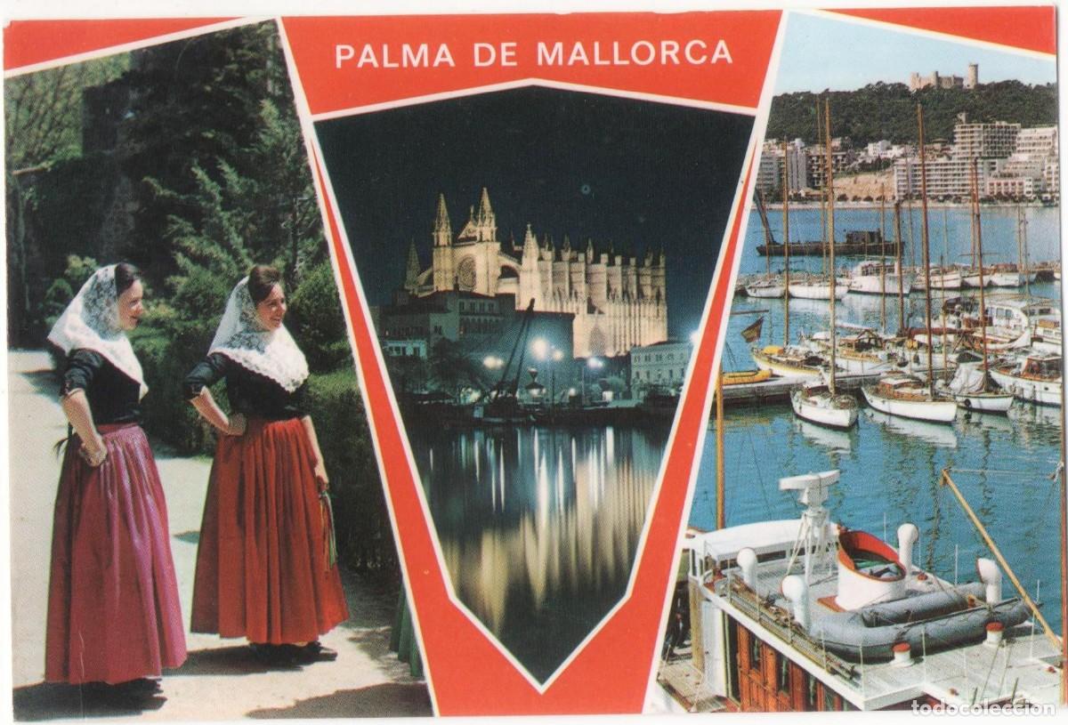 Postales: Mallorca--Palma-circulada- - Foto 1