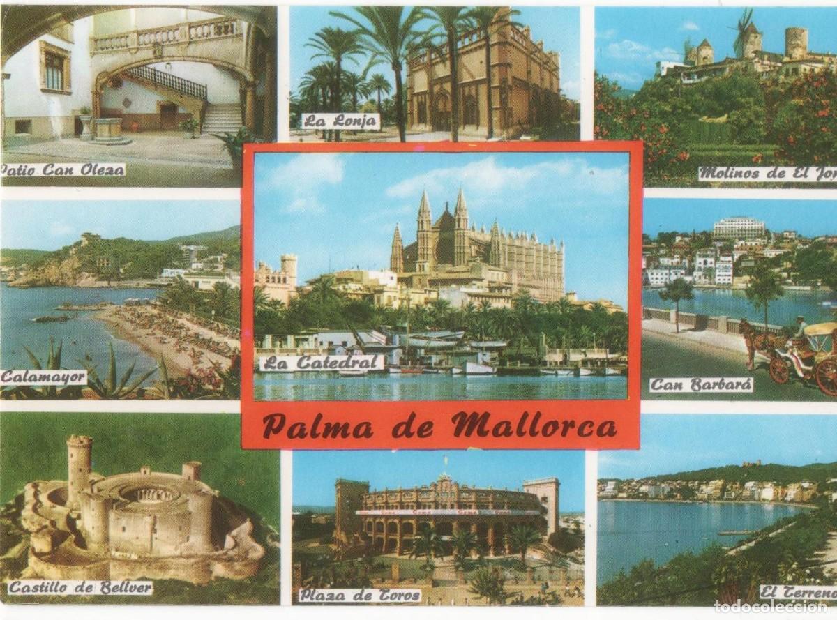 Postales: Mallorca--Palma-circulada- - Foto 1