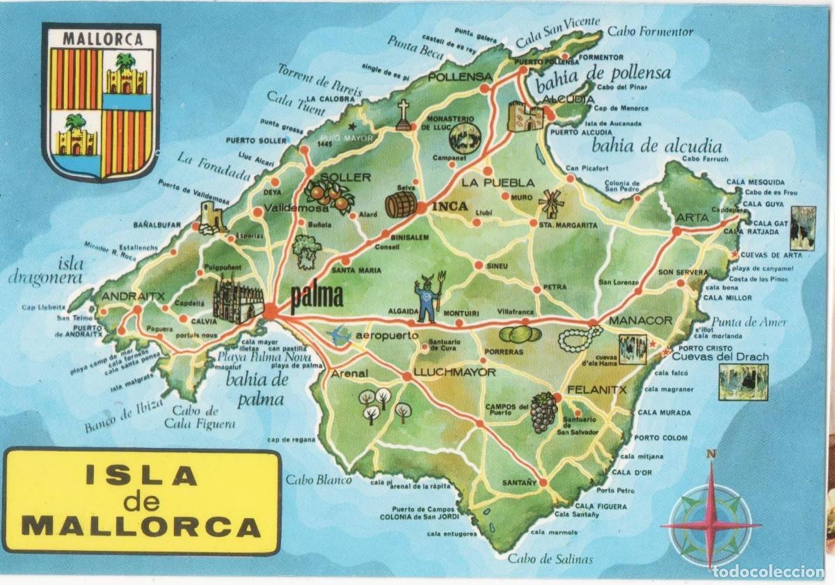 Postales: Mallorca--Palma--sin circular - Foto 1