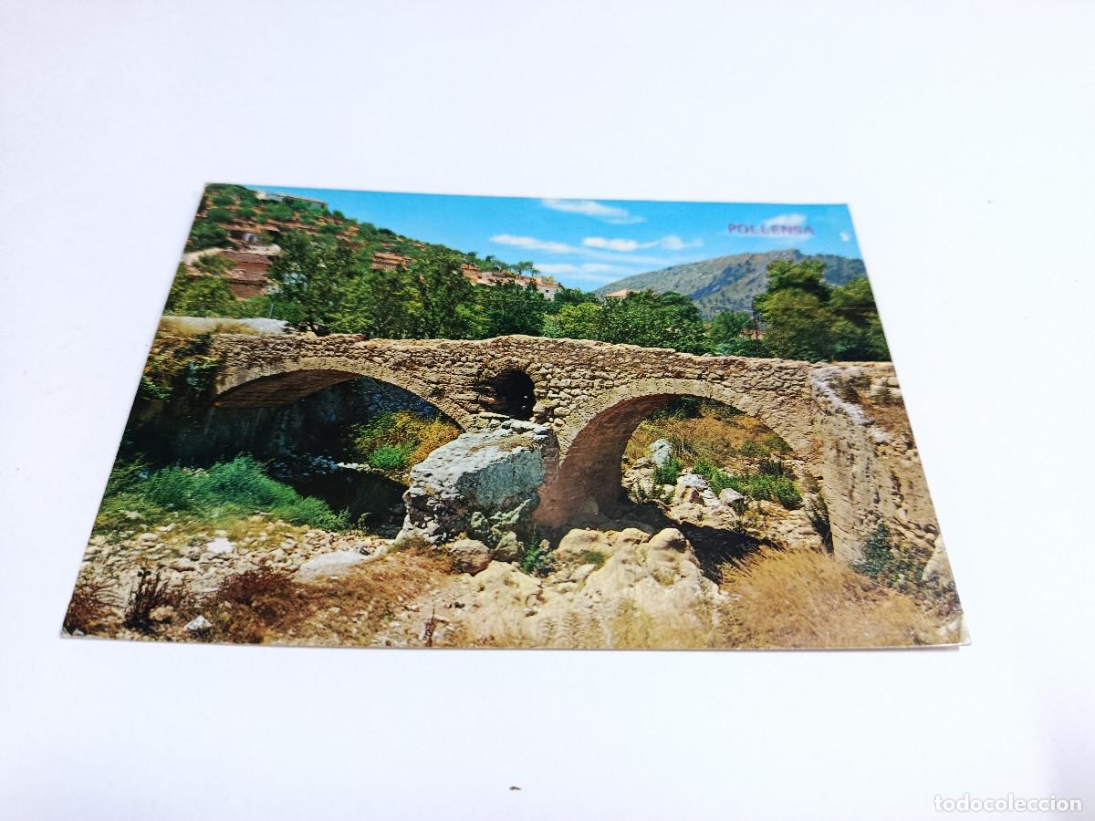 Postales: MALLORCA - POSTAL POLLENSA - PUENTE ROMANO - Foto 1