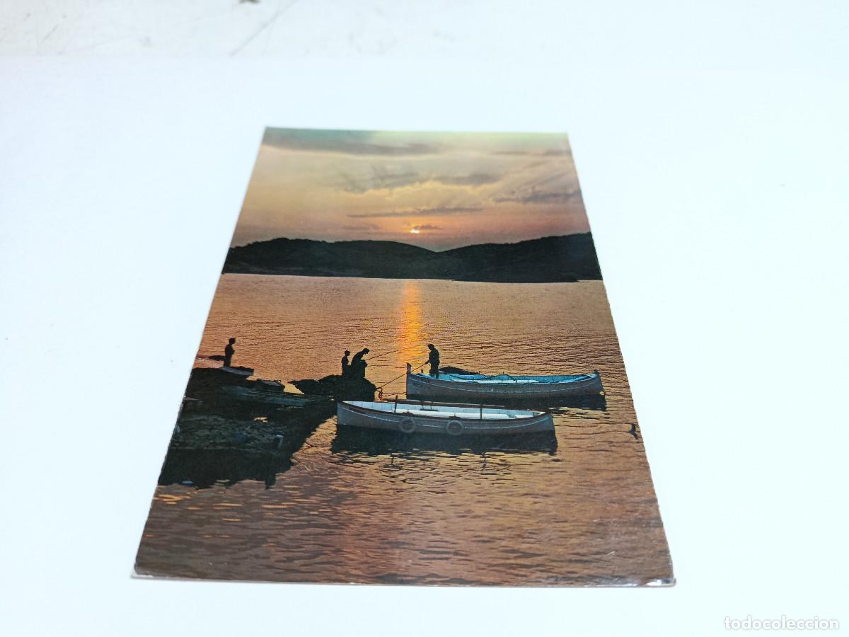Postales: MENORCA - POSTAL ES GRAO - PUESTA DE SOL - Foto 1