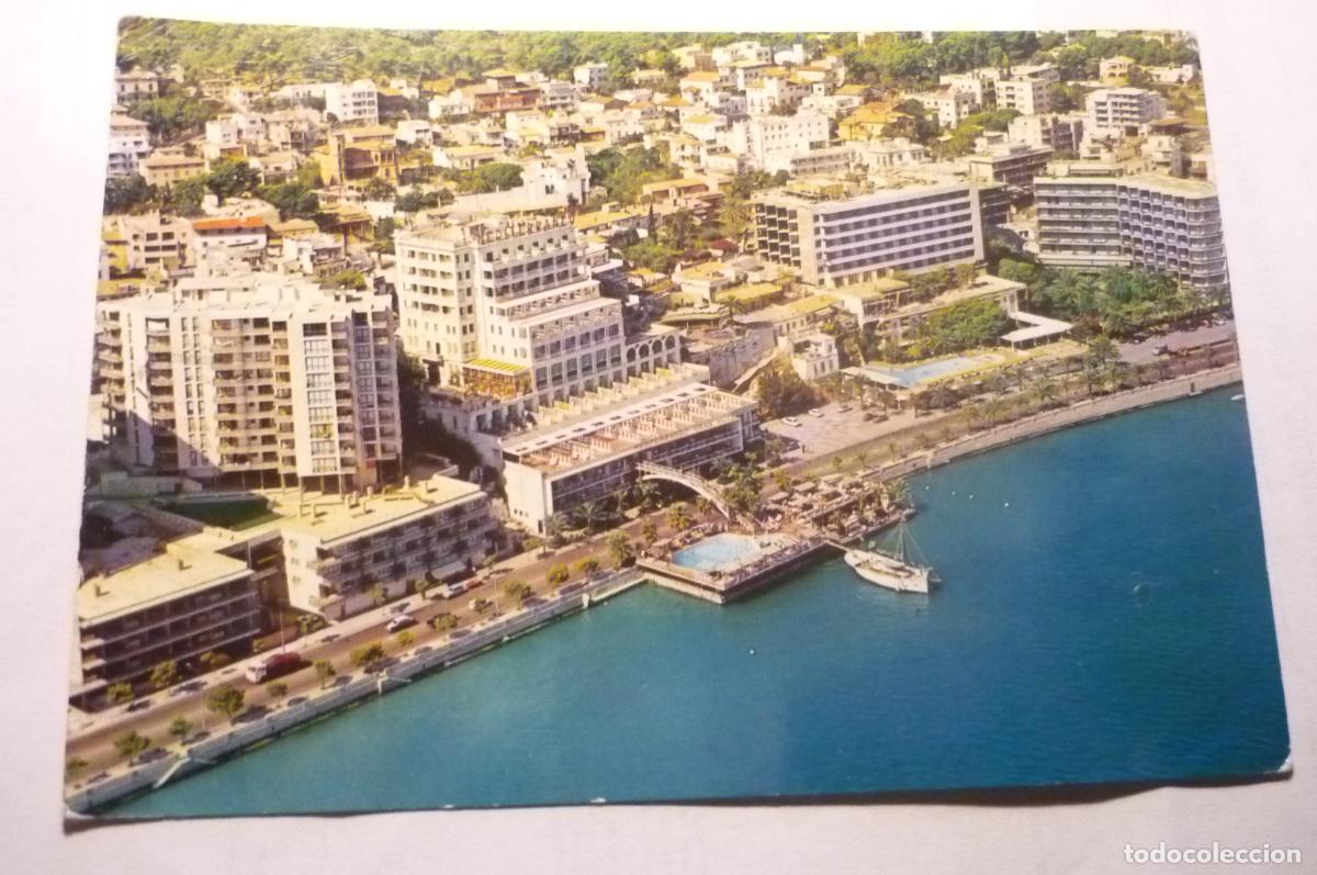 Postales: postal mallorca hoteles p&ordm; maritimo circulada cm - Foto 1