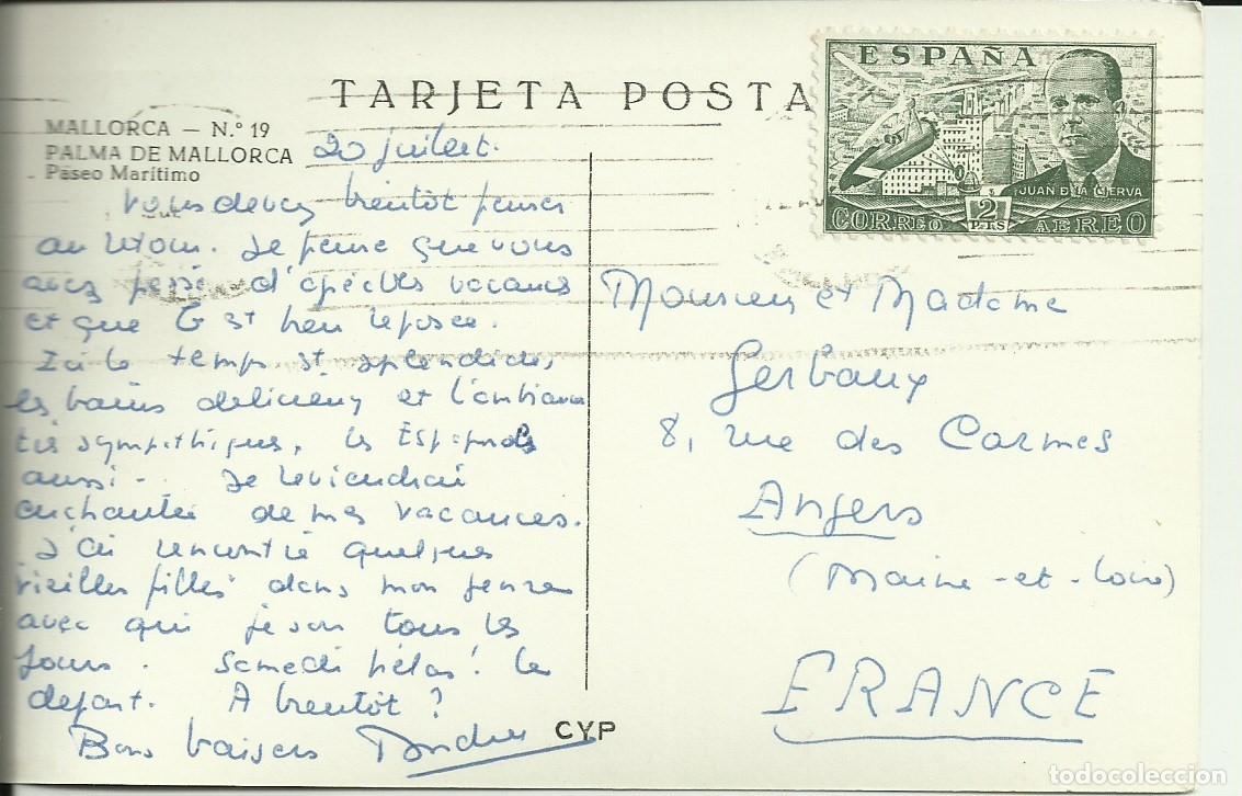 Postales: Mallorca - Palma de Mallorca - Paseo maritimo - Foto 2