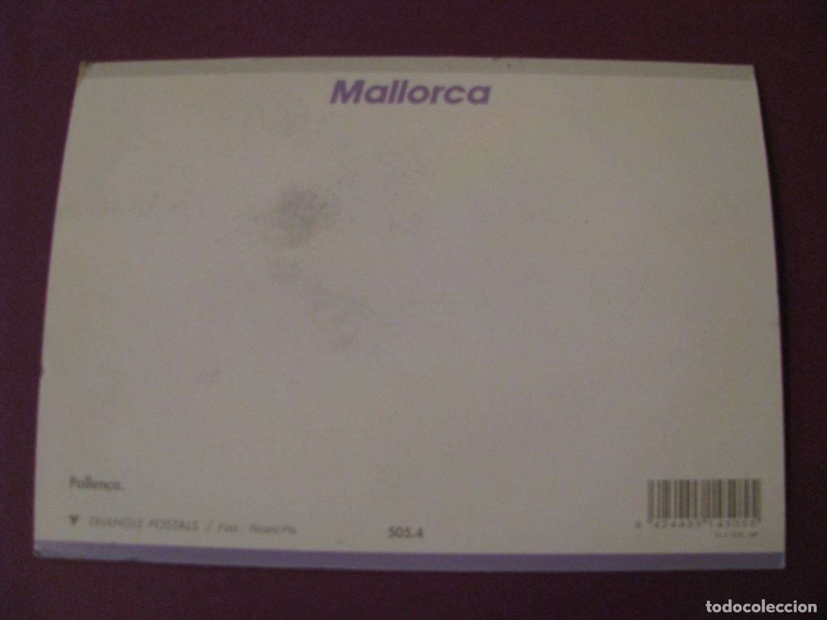 Postales: POSTAL DE MALLORCA, POLLEN&Ccedil;A. TRIANGLE POSTALS. 1989 - Foto 2