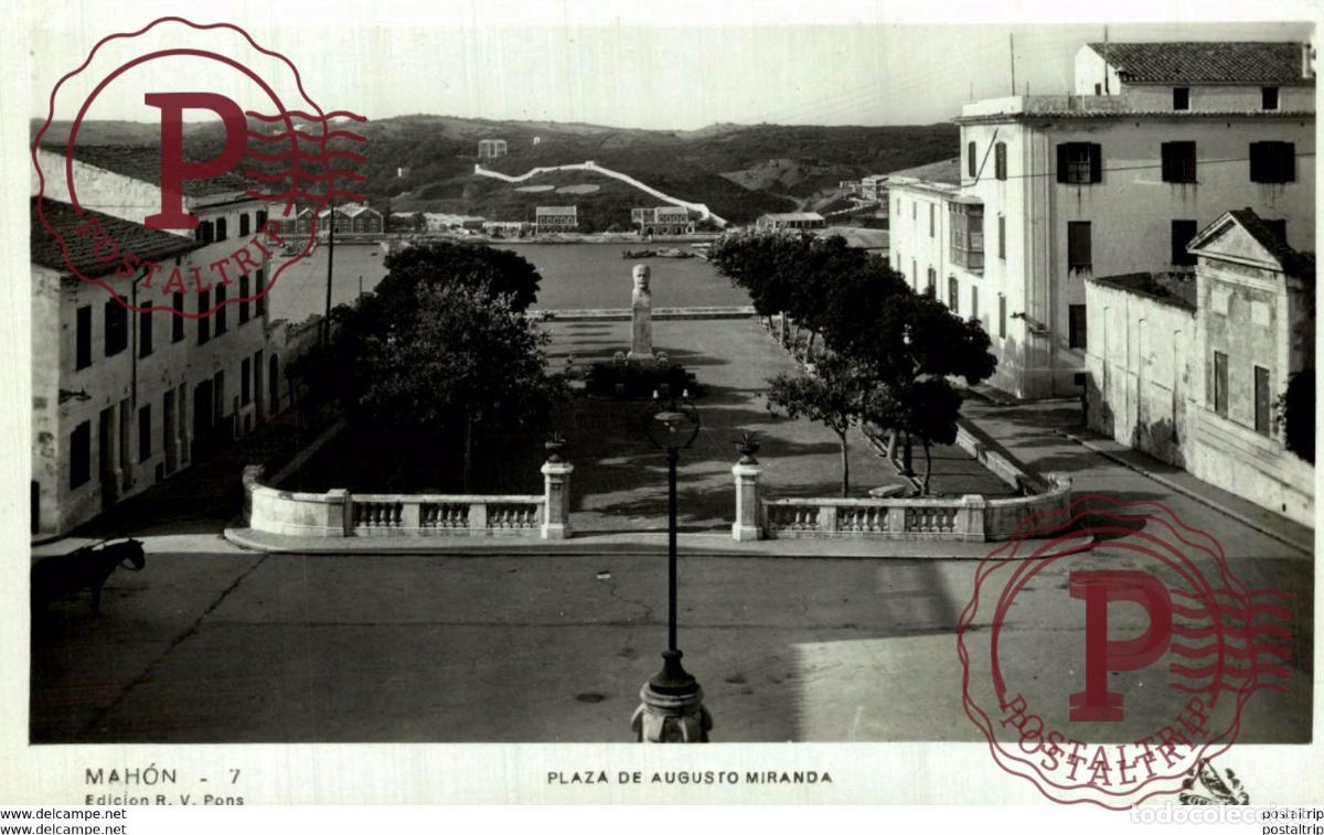 Postales: MAHON PLAZA DE AUGUSTO MIRANDA - Foto 1
