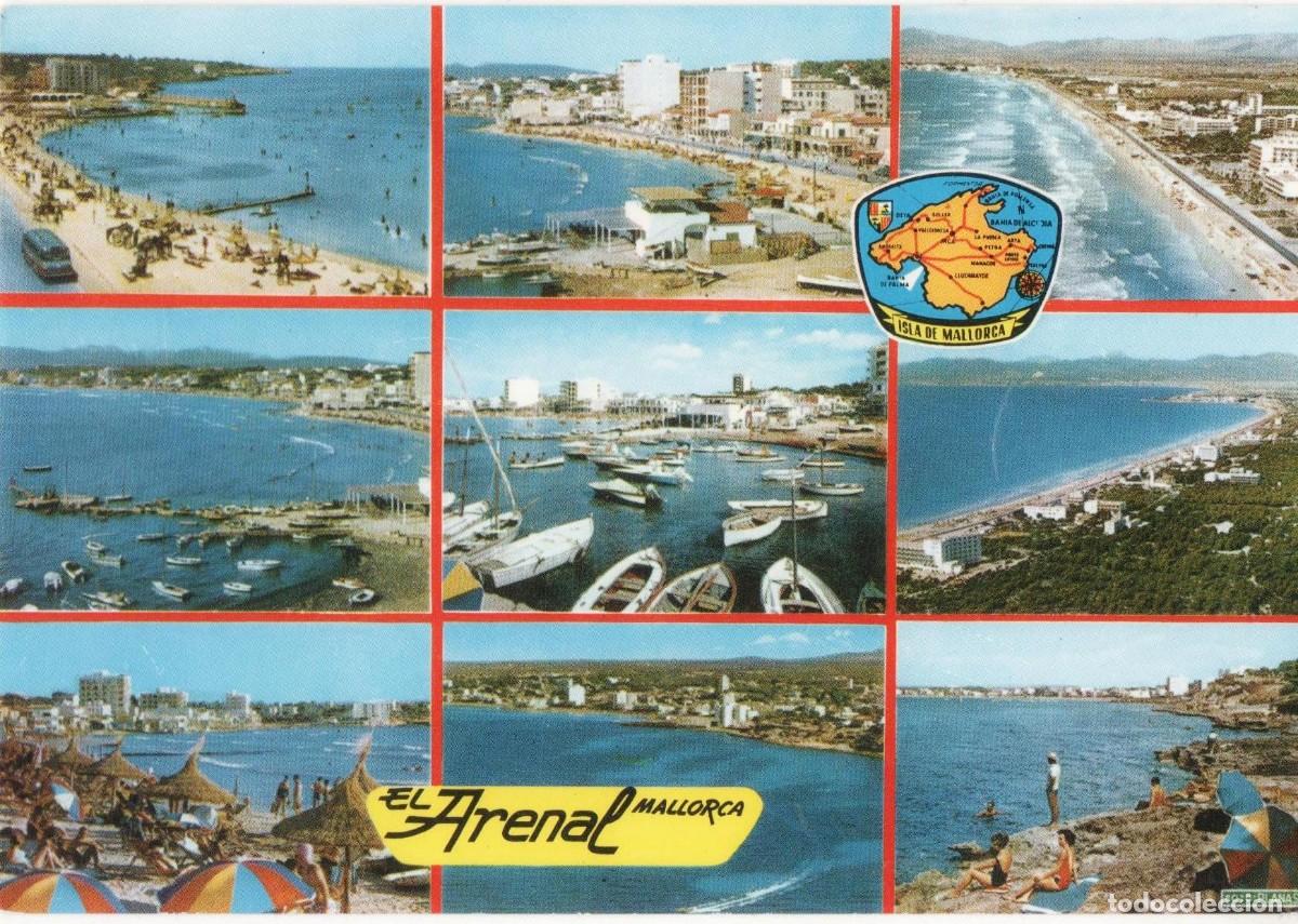 Postales: Mallorca-El Arenal- sin circular- - Foto 1