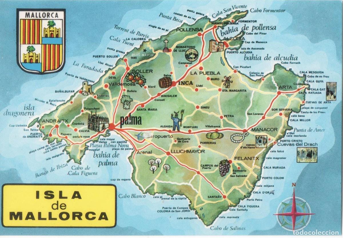 Postales: Mallorca-- sin circular- - Foto 1
