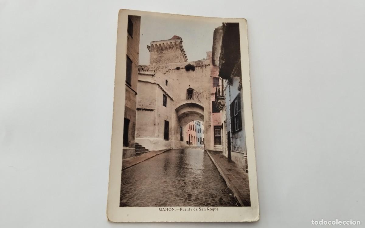 Postales: MAHON , POSTAL ANTIGUA , BLANCO Y NEGRO - Foto 1