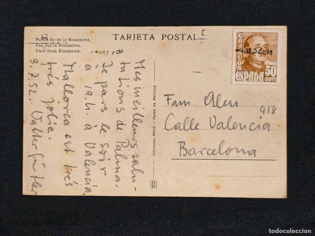 Postales: POSTAL - PALMA DESDE LA BONANOVA - - Foto 2