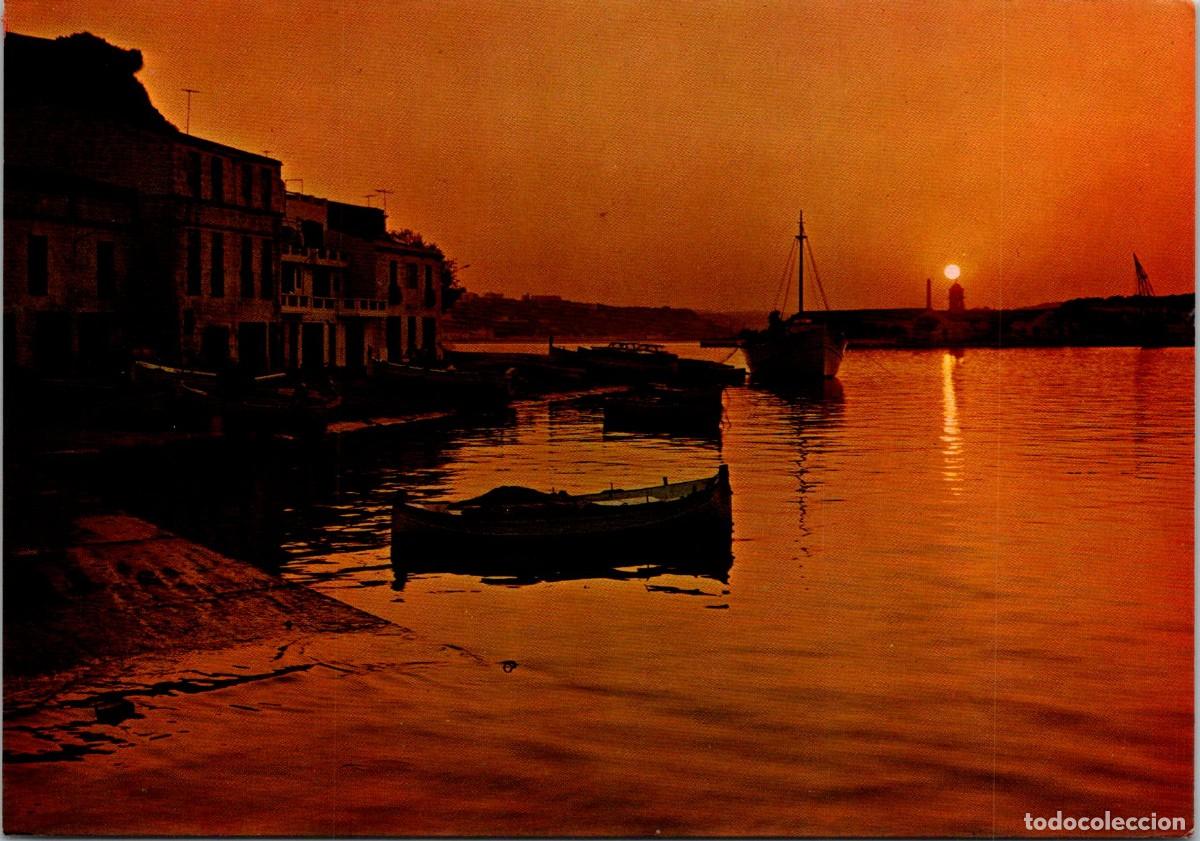 Postales: Mah&oacute;n (Menorca) - El Puerto - Luc&iacute;a Mora 252 - 150x105mm - Foto 1