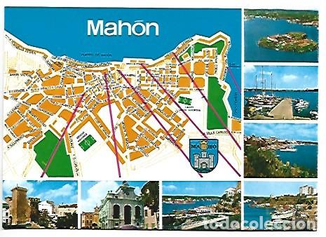 Postales: MAHON.- MENORCA / BALEARES - Foto 1