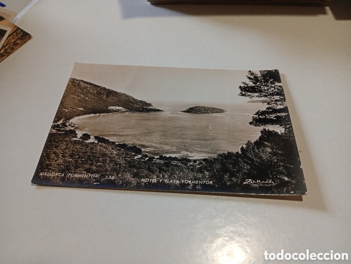 Postales: Postal Mallorca formentor hotel y playa