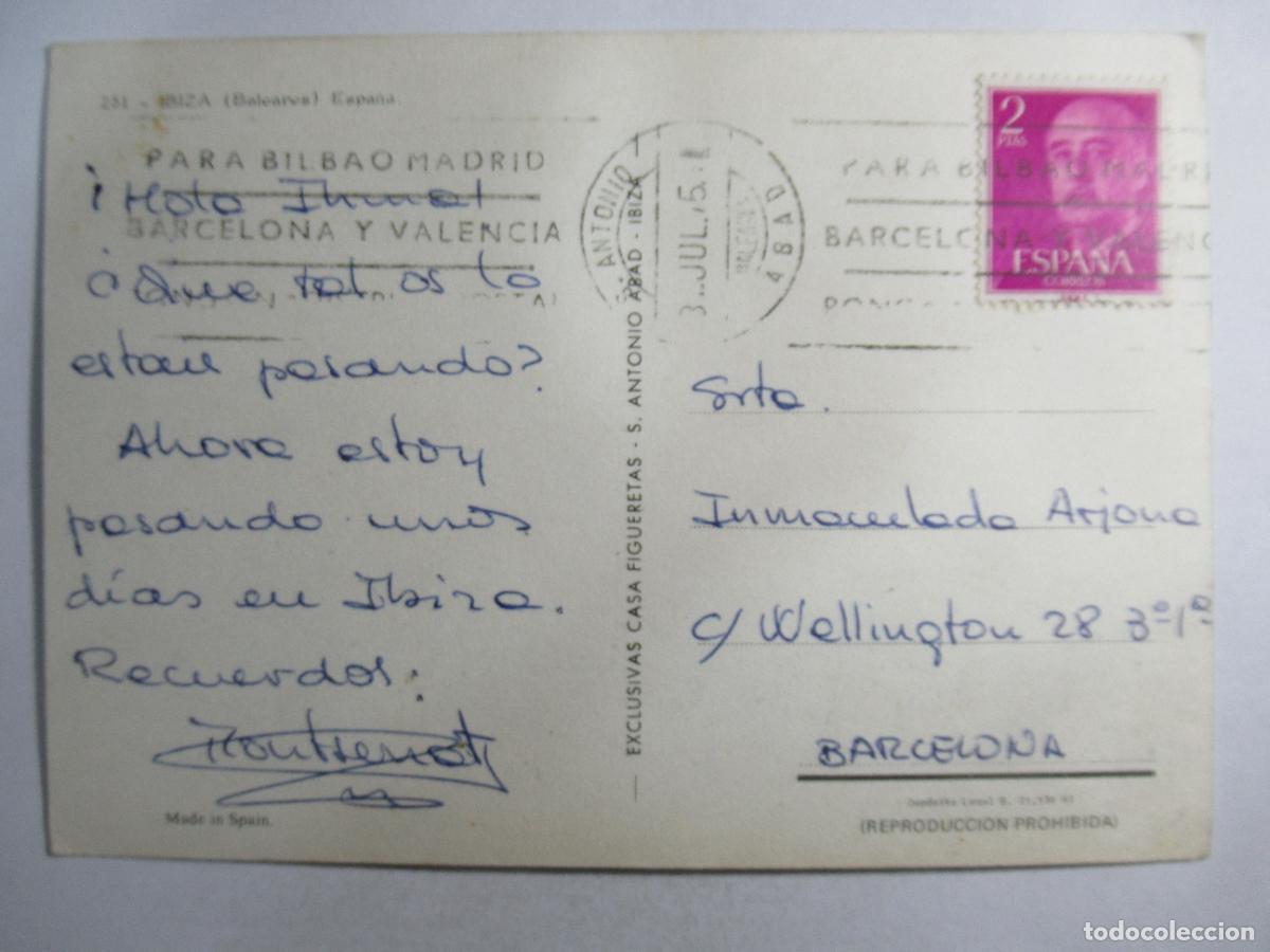 Postales: Ibiza - Circulada --- - Foto 2
