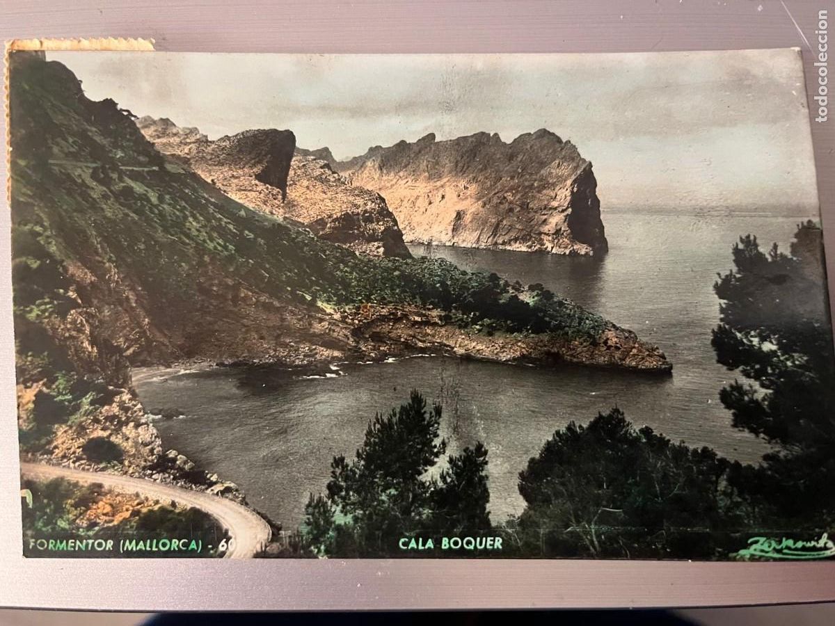 Postales: Pollensa cala Boquer Formentor 1956 circulada - Foto 1