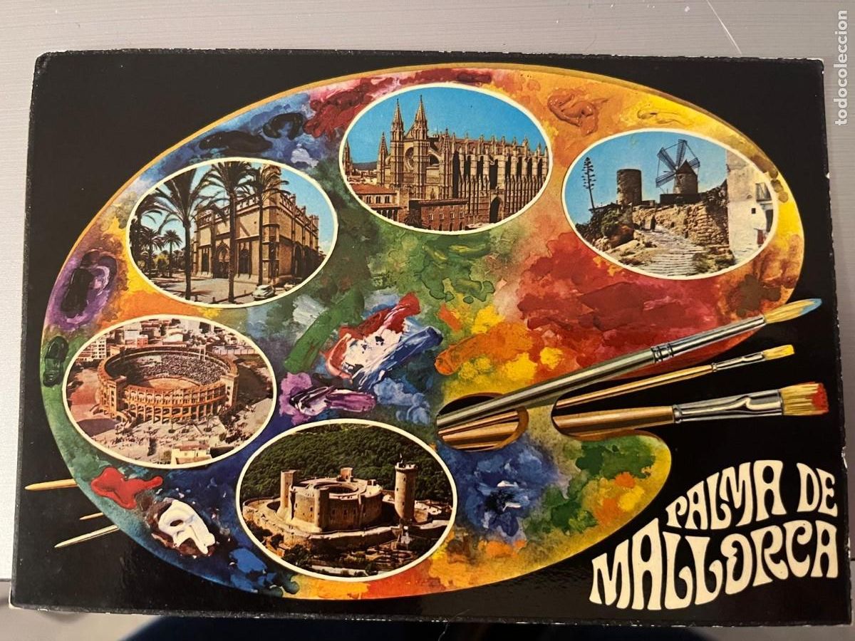 Postales: Palma de Mallorca diversos aspectos sin circular - Foto 1