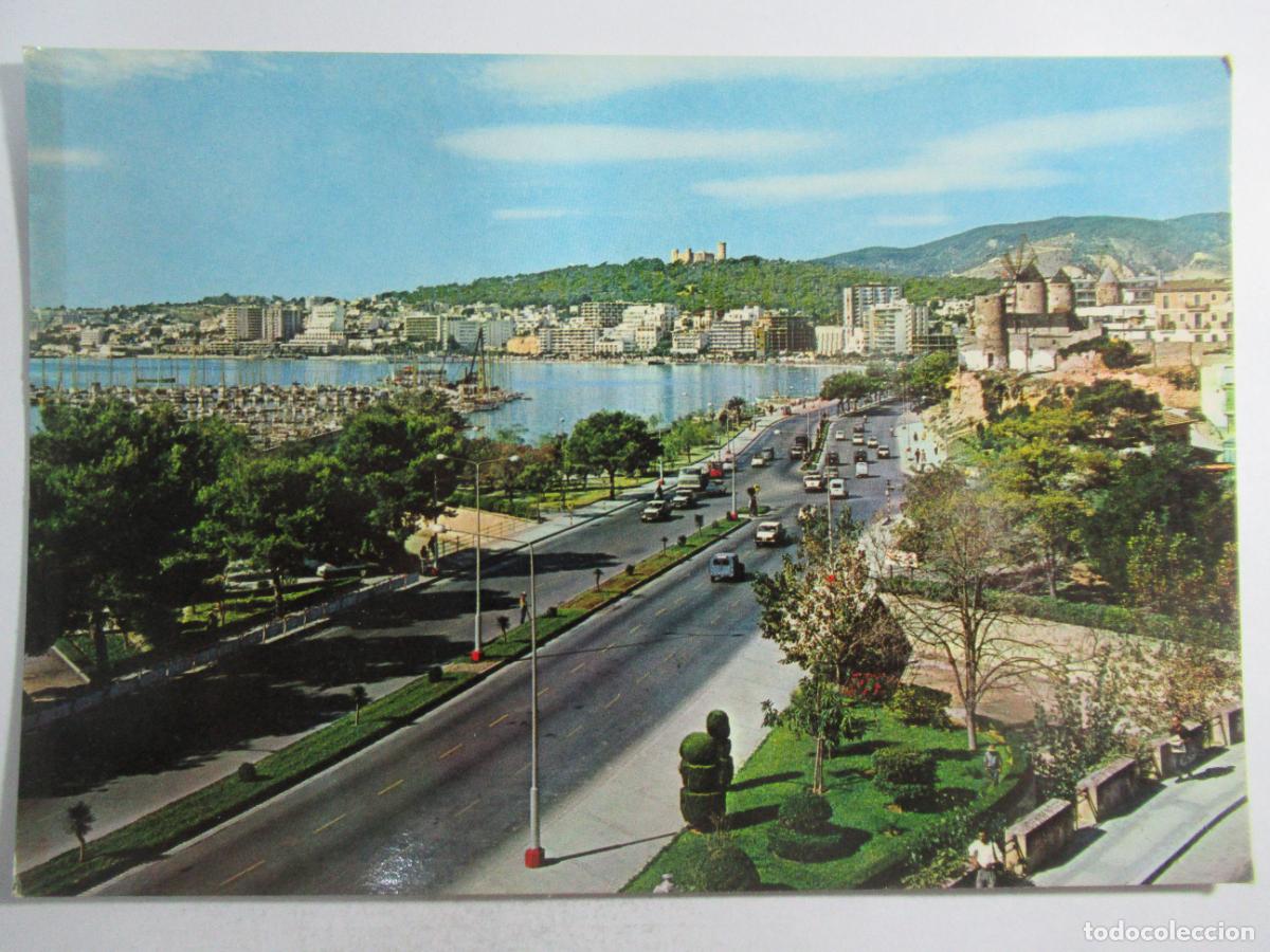 Postales: Palma de Mallorca - Paseo Mar&iacute;timo - Escrita - Foto 1