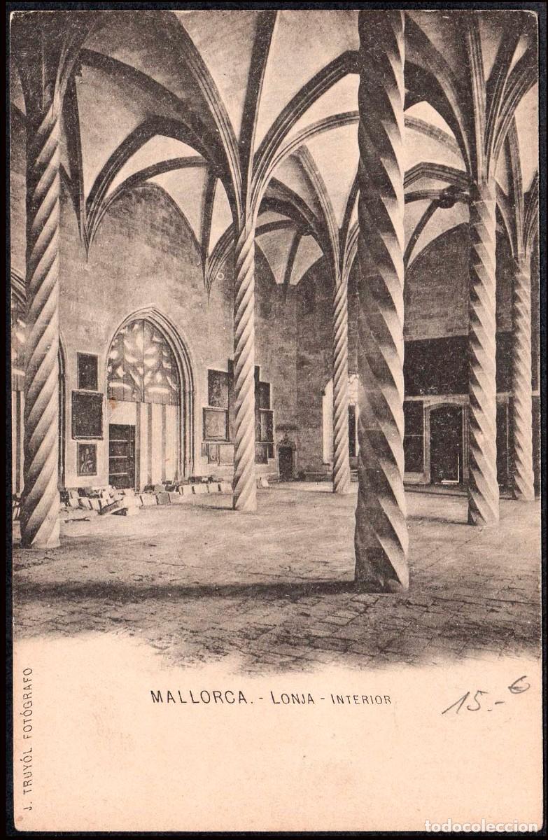 Postales: Baleares - TP - &rdquo;Mallorca - Lonja - Interior&rdquo; sin circular - Foto 1