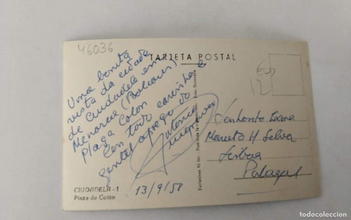 Postales: CIUDADELA , POSTAL ANTIGUA, BLANCO Y NEGRO - Foto 3