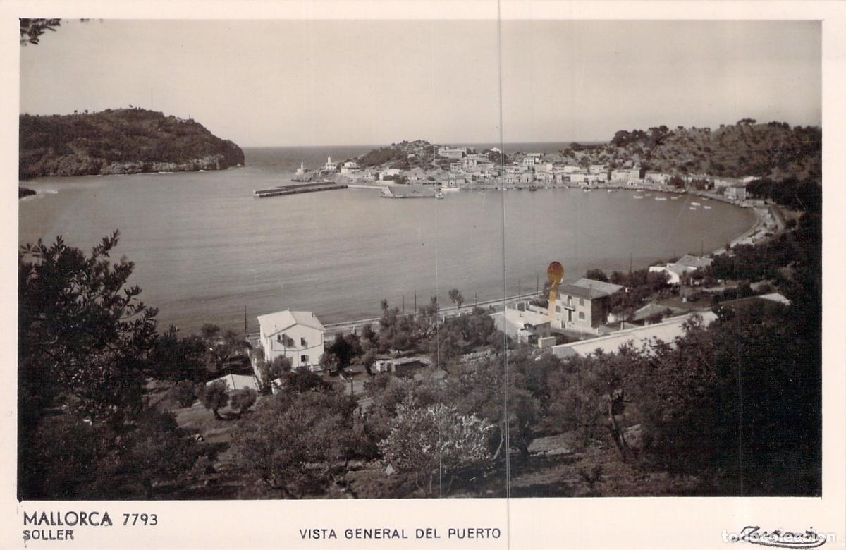 Postales: Postal de la Vista General del Puerto de S&oacute;ller, Mallorca