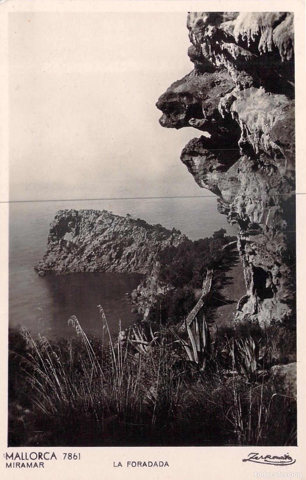 Postcards: Postal de La Foradada, Miramar, Mallorca - Paisaje Costero