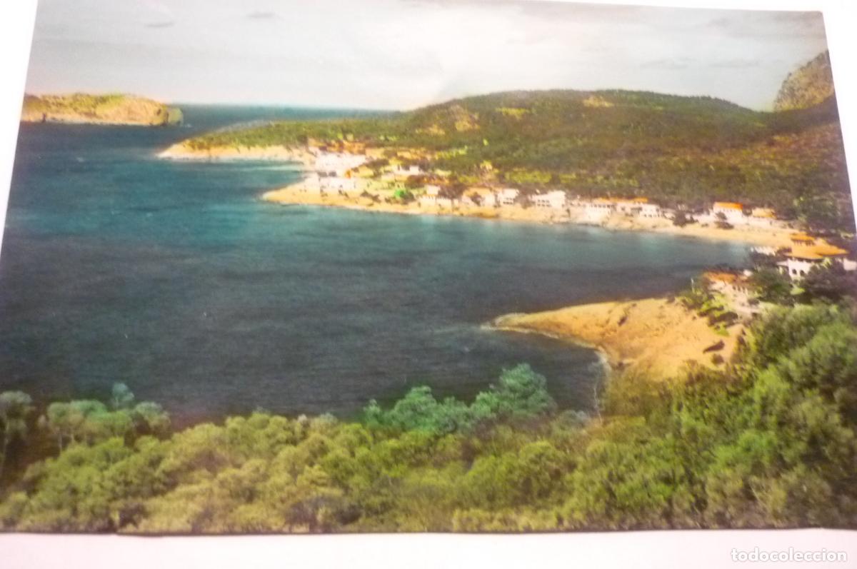 Postales: postal mallorca playa s telmo coloreada escrita cm
