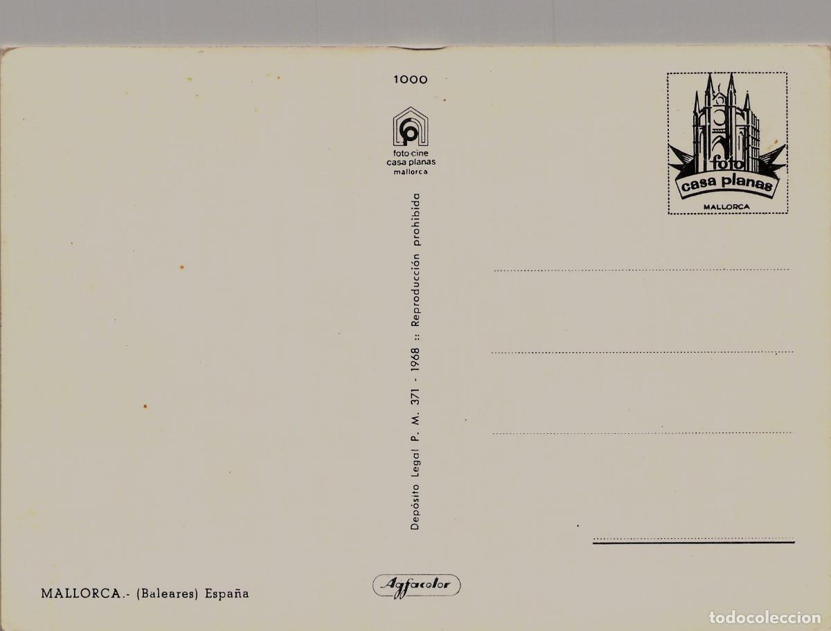 Postales: Postal Tur&iacute;stica Multivista de Mallorca con Mapa de la Isla - Foto 2