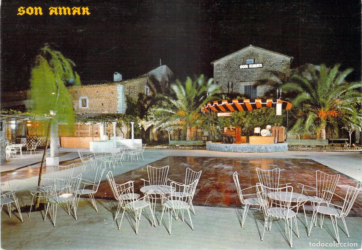 Postales: Postal de Son Amar, Mallorca - Vista del Jard&iacute;n de Baile