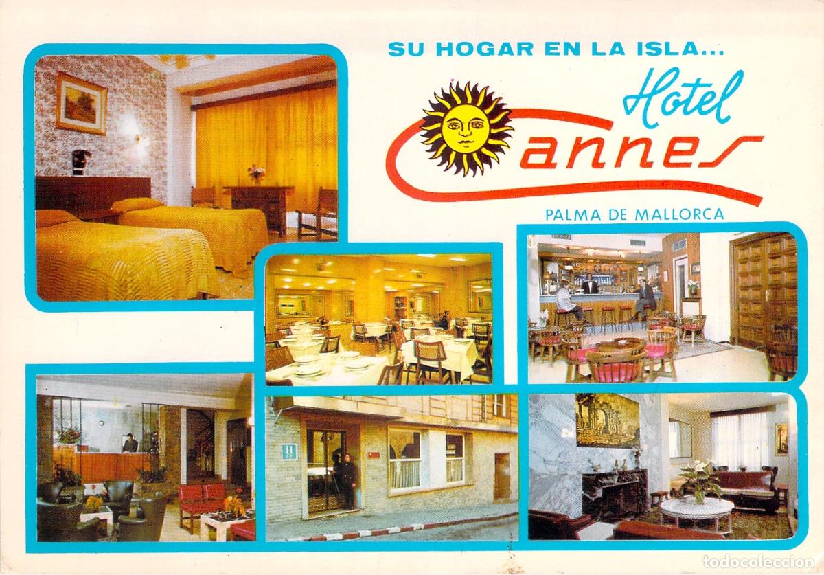 Postales: Postal Hotel Cannes en Palma de Mallorca, Baleares
