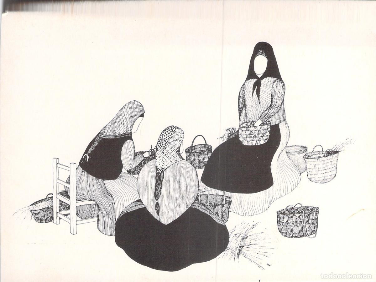 Postales: Postal de Ibiza - Joan Ribas: Mujeres haciendo cestos