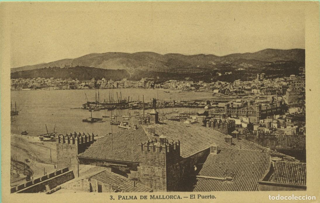 Postales: N&ordm; 3-PALMA DE MALLORCA. El Puerto. Sin circular. ED. AHE