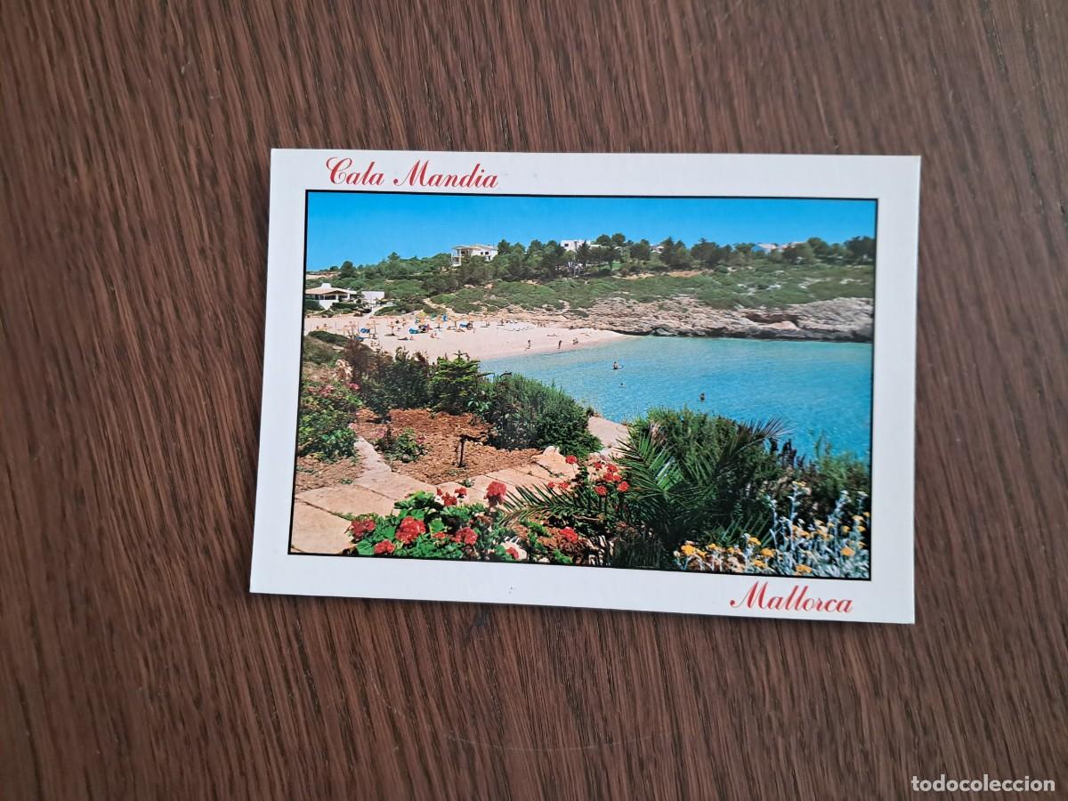 Postales: postal de Espa&ntilde;a, playa de Cala Mandia, Im&aacute;genes de Baleares, Mallorca. a&ntilde;o 2000.