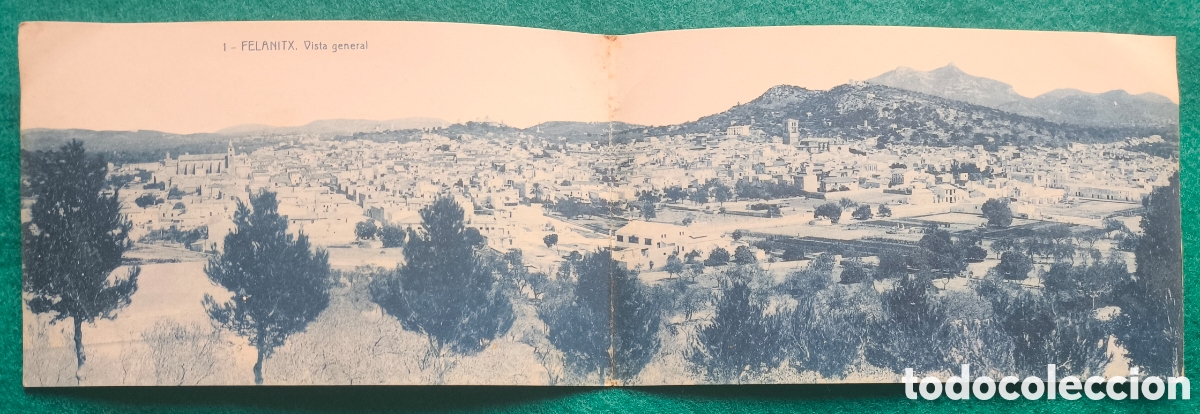 Postales: FELANITX VISTA GENERAL POSTAL FOTOTIPIA MIGJORN MALLORCA C. 1920
